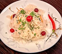 Капуста квашеная с клюквой