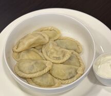 Вареники с картошкой и грибами