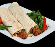 Люля кебаб из Говядины в лаваше