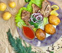 Казан кебаб из говядины