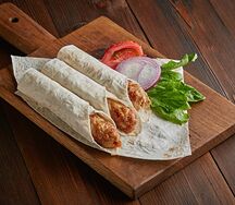 Люля кебаб из Курицы в лаваше