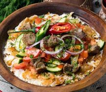 Курутоб с мясом