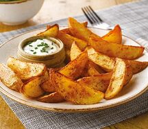 Картофель по-деревенски домашний