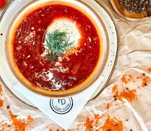 Борщ полпорции