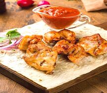 Шашлык из куриного филе