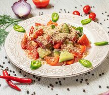 Овощной салат по-грузински