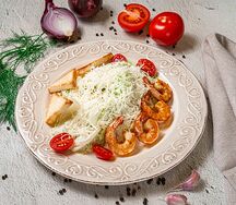 Цезарь с креветками