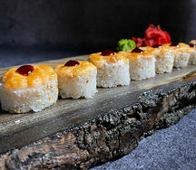 Мс? Запеченный ролл Эби Чиз