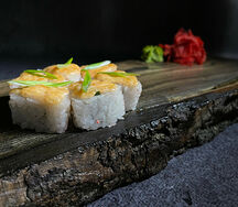 Мс? Запеченный ролл Сырная курочка