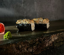 Запеченный гункан Шиитаке-чизи