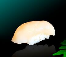 Суши гребешок