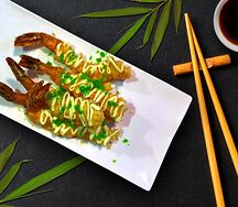 Креветки васаби