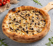 Пицца с грибами