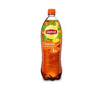 Lipton чёрный чай с персиком