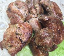 Шашлык из cвинoй шеи