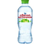 Вода Святой источник без газа со вкусом яблока