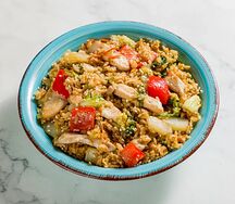 Рис острый с курицей
