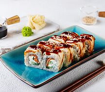 Опаленный лосось