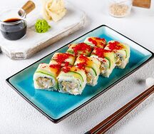 Грин ролл c креветкой темпура