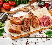 Шашлык из свиных ребрышек