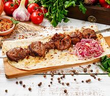 Шашлык из бараньей мякоти