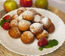 Пончики творожные Веселые шарики маленькая