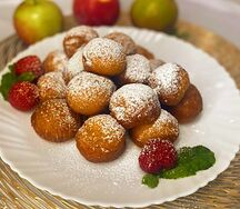 Пончики творожные Веселые шарики, большая