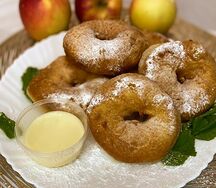 Пончики классические со сгущенкой стандартные