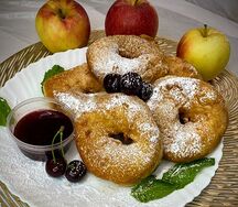 Пончики классические с вишней стандартные