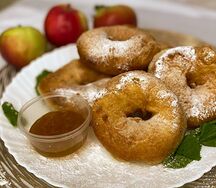 Пончики классические с карамелью, большая порция