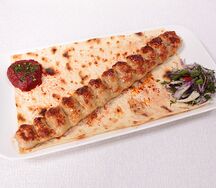 Люля-кебаб из курицы на углях