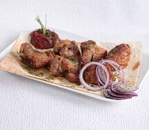 Шашлык из cвинoй шейки Eco на углях