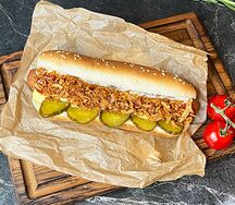 Датский хот-дог с курицей