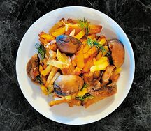 Картошка с грибами