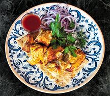 Шашлык из куриного филе
