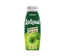 Сок Добрый яблочный