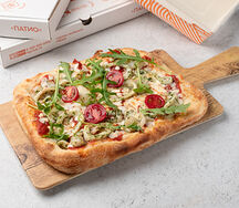 Пиццетта с морепродуктами