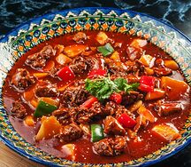 Острая курица по-синьцзянски
