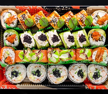 Сет из роллов с креветками