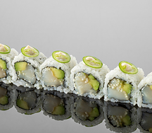 Ролл Гребешок, халапеньо