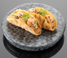 Тако с лососем