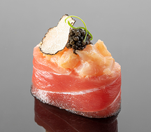 Суши в тунце блюфин с сибасом