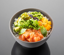 Поке с лососем