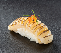 Суши Опаленный гребешок