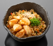 Рис с креветками