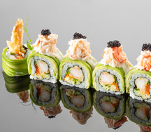 Ролл Хрустящая креветка с крабом