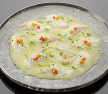 Севиче Дорадо с соусом халапеньо