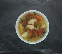 Суп куриный