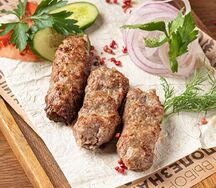 Люля-кебаб из говядины и свинины