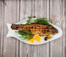Форель на мангале